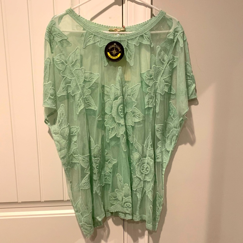 Hometown heritage see through top